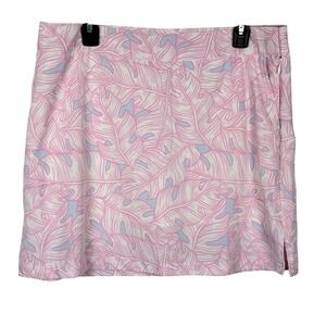 Izod Golf Womens SKORT Skirt w Shorts Sz 10 Zip 3 pocket Athleisure Active Sport